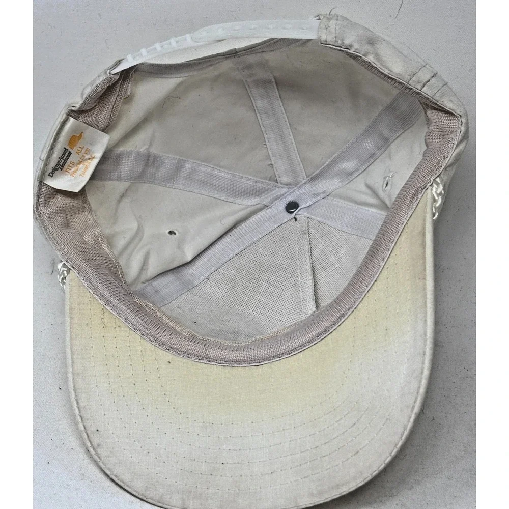 Vintage Little Lakes Coach Little League Snapback Hat White Baseball Cap